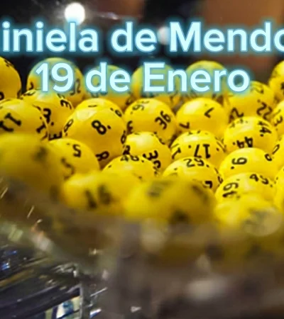 Quiniela de Mendoza del 19 de enero