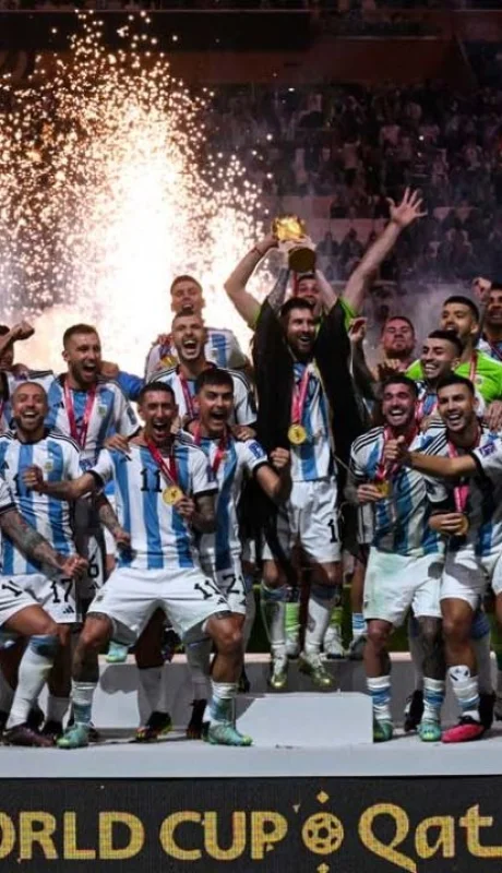 La alegría de Qatar en 2022.