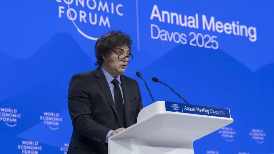 Recordado y criticado discurso de Milei en Davos en 2025