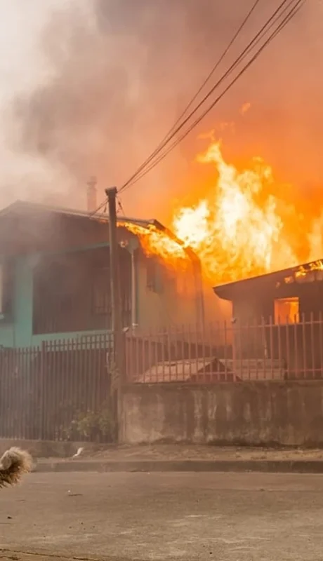 Incendios en Chile