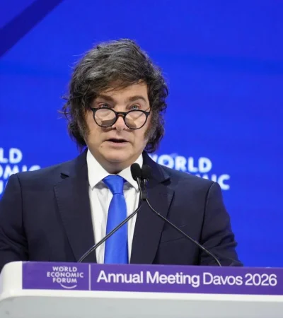 Javier Milei hizo una explosiva alocución. (Imagen: Presidencia de la Nación)