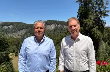 Diego Santilli sumó el apoyo de Rolando Figueroa en Neuquén para la reforma laboral