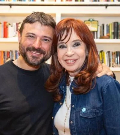 Juan Grabois visitó este miércoles a Cristina Kirchner, tras lo cual exigió que se trabaje para su indulto. (Foto: web)
