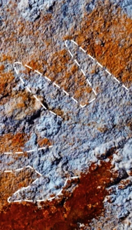 Hallan en Indonesia la pintura rupestre de 67.800 años de antigüedad.