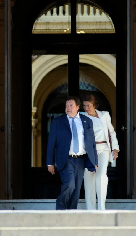 Alberto Weretilneck en Casa Rosada