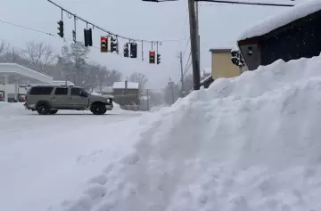 Tormenta de nieve en Estados Unidos: más de 8.000 vuelos cancelados y temperaturas debajo de los 40º bajo cero