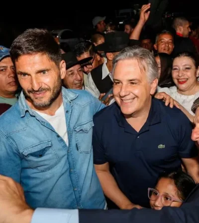 Los gobernadores de Santa Fe y Córdoba.