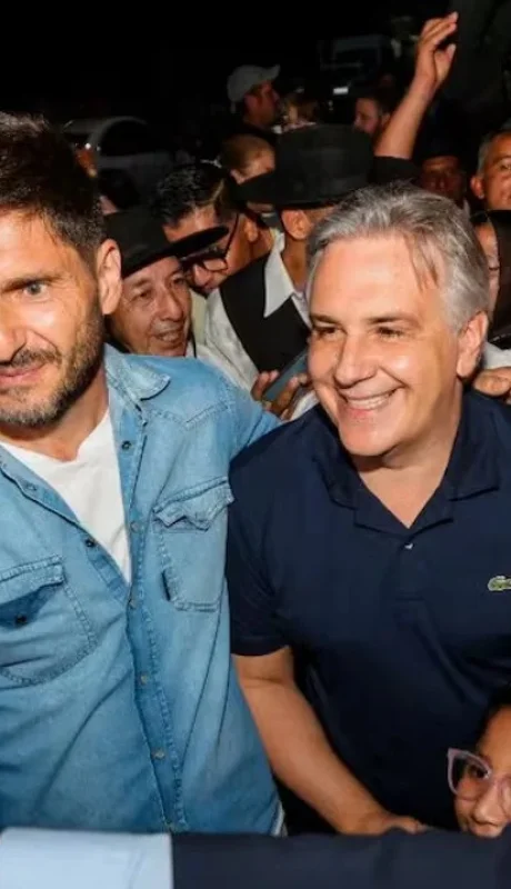 Los gobernadores de Santa Fe y Córdoba.