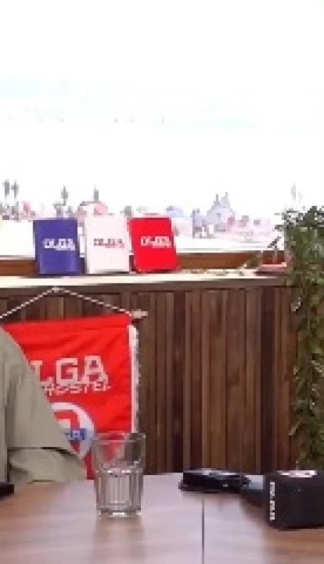 L-Gante y Maxi López en Olga