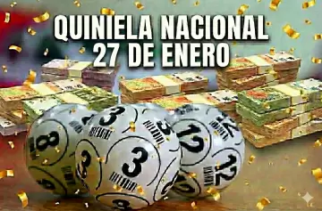 Quiniela Nacional (Ciudad): todos los resultados de hoy, martes 27 de enero de 2026