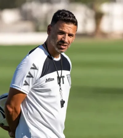 Ariel Broggi, DT de Gimnasia.