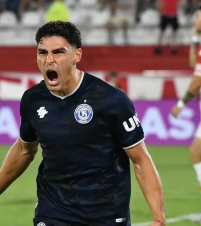 Sartori y un gol clave ante Huracán.