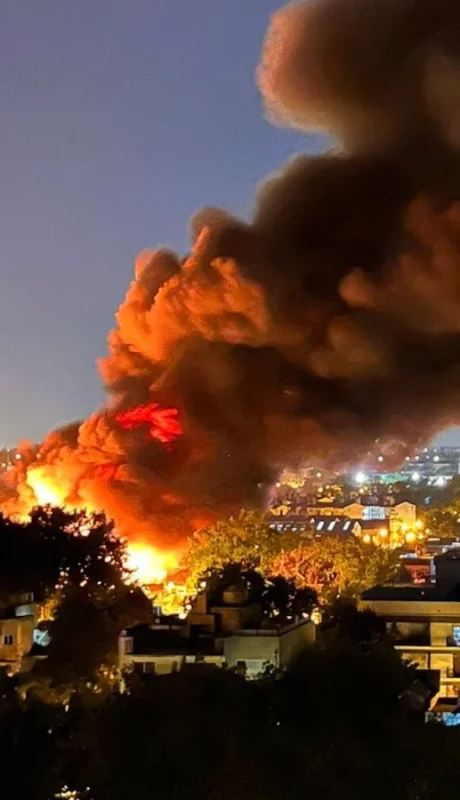 Explosión en una fábrica de productos capilares en San Fernando