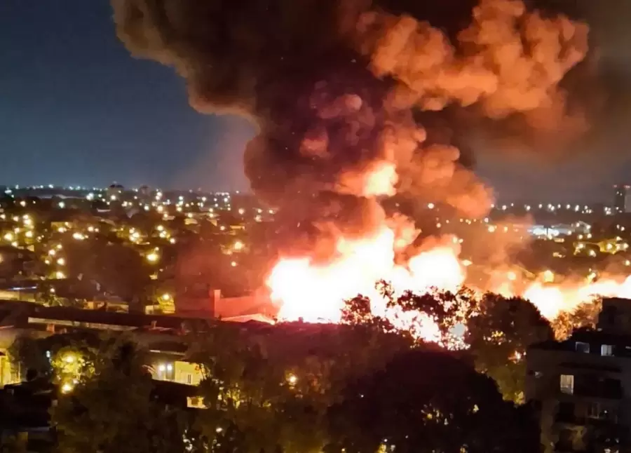 Explosión en una fábrica de productos capilares en San Fernando