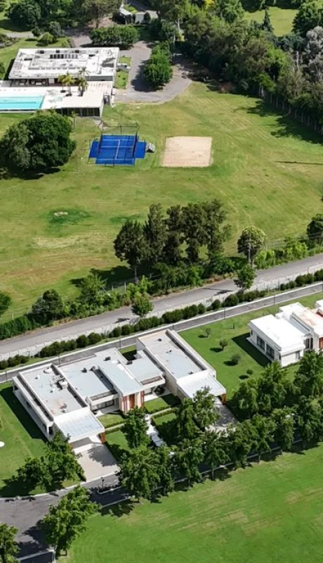 La estancia de Pilar que le adjudican al tesorero de la AFA, Pablo Toviggino. (Foto: archivo web)