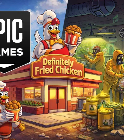 Definitely Not Fried Chicken llega a Epic Games