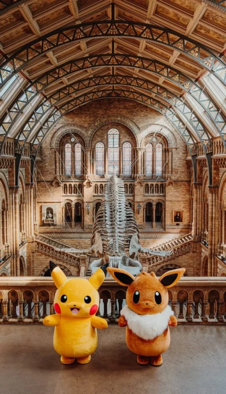 Más de 90.000 personas saturaron la web del Museo de Historia Natural de Londres por la nueva muestra de Pokémon.