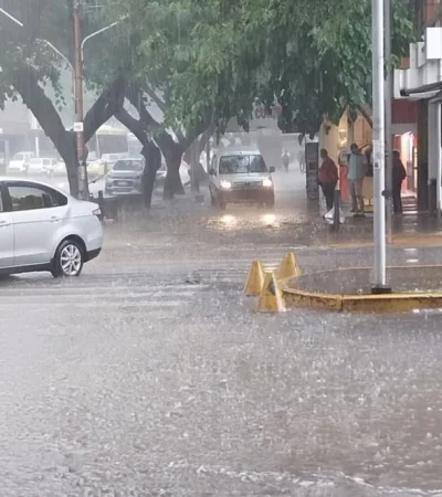 La lluvia azotó el Gran Mendoza