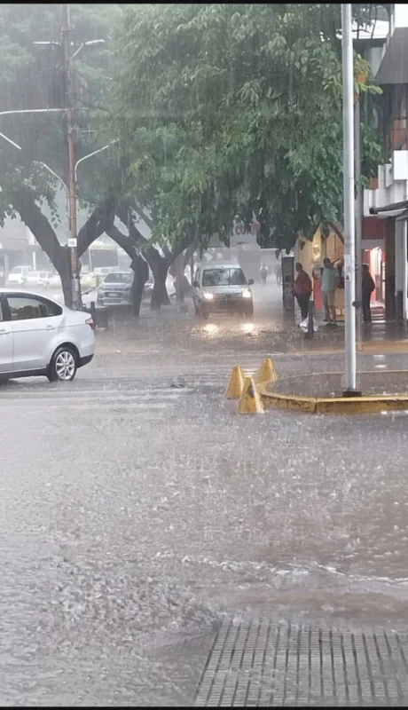 La lluvia azotó el Gran Mendoza