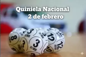 Quiniela Nacional (Ciudad): todos los resultados de hoy, lunes 2 de febrero de 2026