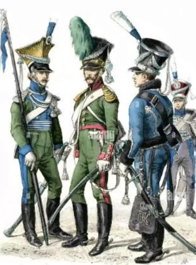 Oficiales franceses solían usar sables similares al que acompañó al Libertador en toda su campaña en Sudamérica. (Imagen: web)