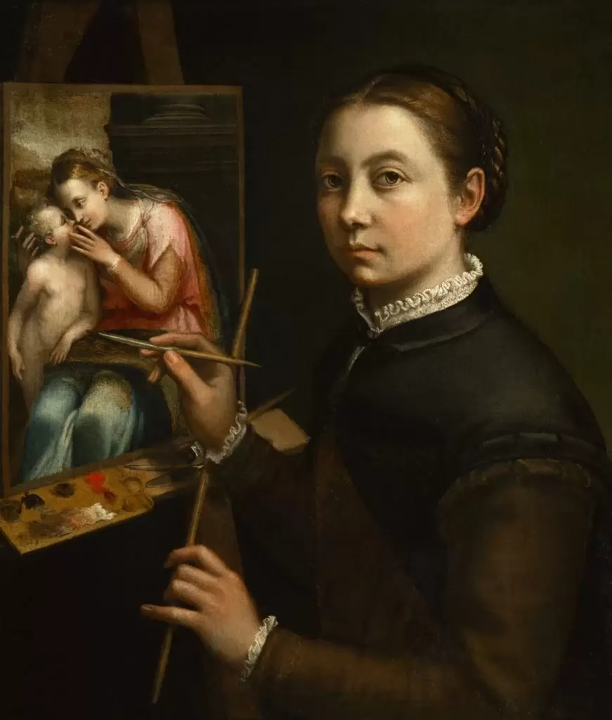 Sofonisba Anguissola, Autorretrato (ca. 1535-1625).