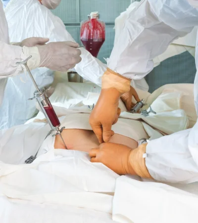 La sede central de FUESMEN en Mendoza, donde se implementa la nueva técnica de irradiación corporal total para trasplantes de médula ósea.