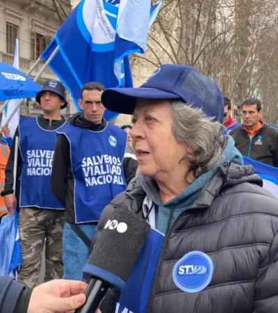 El STVyARA que conduce Graciela Aleñá.