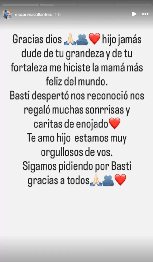 Mejora la salud de Bastián