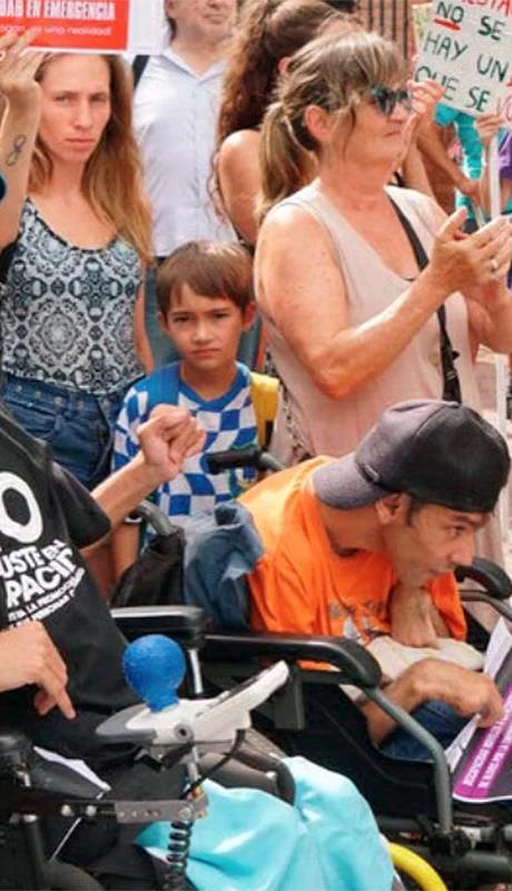 Hasta su reglamentación, hubo numerosas marchas