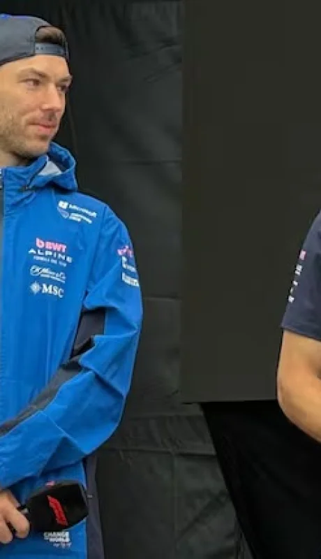 Franco Colapinto y Pierre Gasly