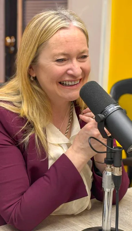 La vicegobernadora habló sobre política provincial y nacional