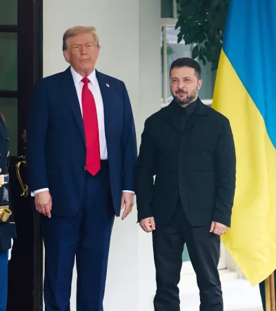 Trump y Zelenski en la Casa Blanca.