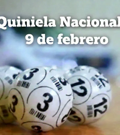 Quiniela Nacional del 9 de febrero