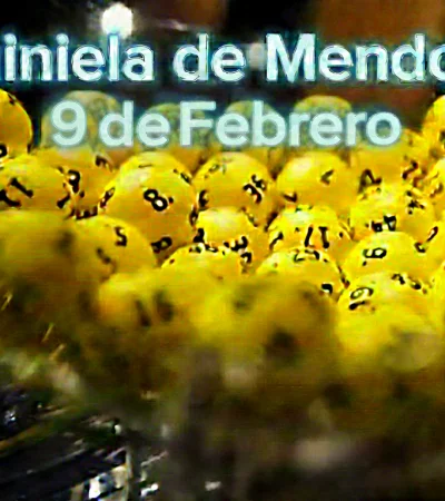 Quiniela de Mendoza del 9 de febrero