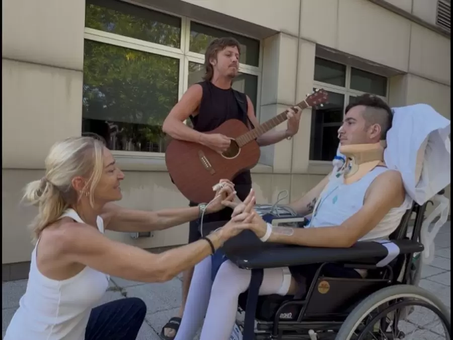 Juan Cruz Yacopini se recupera en Buenos Aires del accidente que sufrió en diciembre del 2024 en El Carrizal/ Fuente: Instagram Juan Cruz Yacopini