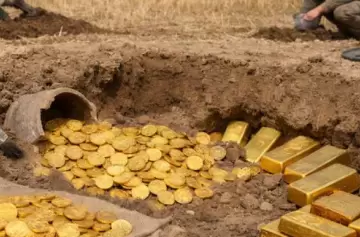 Un detector de metales y un golpe de suerte: el impresionante tesoro de oro hallado en un campo de República Checa