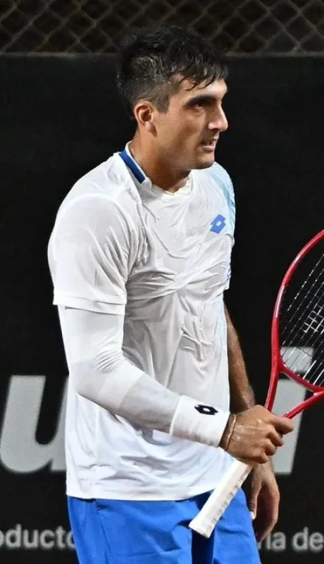 Román Burruchaga y un gran triunfo