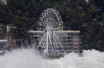 Alerta en las playas de Chile: rigen marejadas en Viña del Mar, La Serena y el litoral central