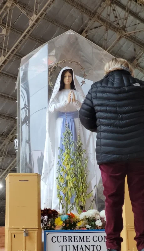 Virgen de Lourdes en El Challao