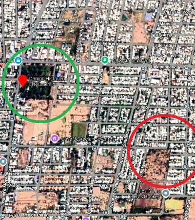 Ubicación exacta: Investigaciones recientes indican que el campamento original de 1817 se ubicaba, en realidad, kilómetros más al sureste.