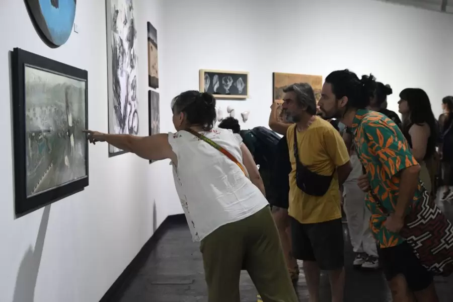 El arte de Cuyo habita el ECA: recorremos la muestra del Salón Vendimia