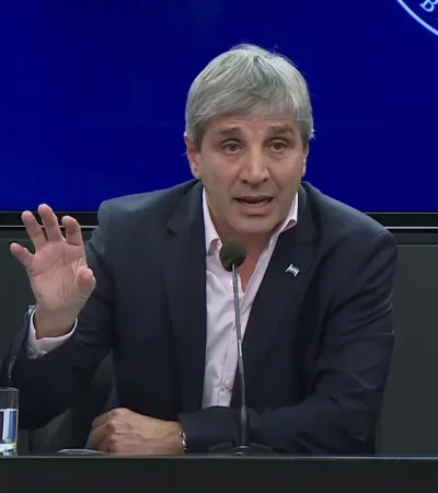 Ministro de Economía Luis Caputo