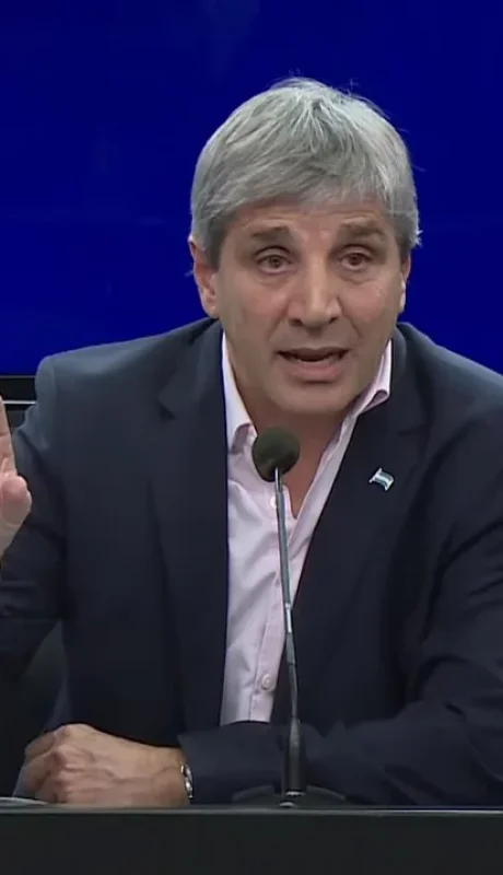 Ministro de Economía Luis Caputo