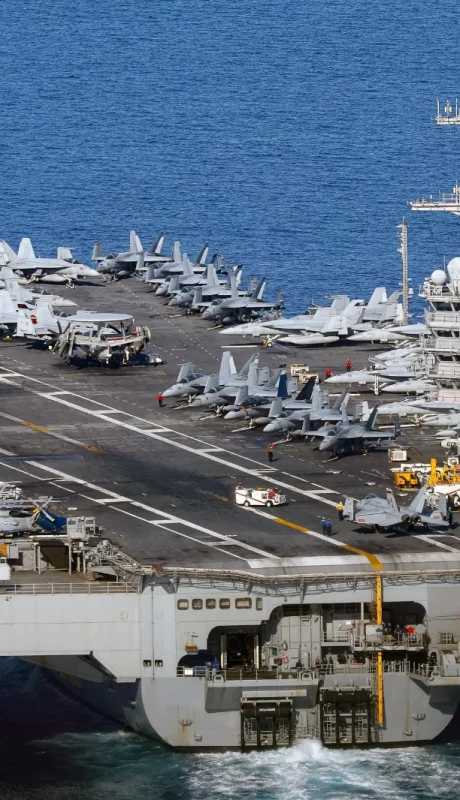 El USS Gerald Ford deja el Caribe y se dirige al Golfo Pérsico.
