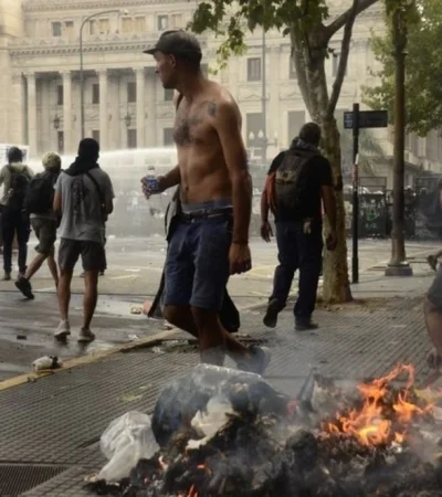 Disturbios en el Congreso