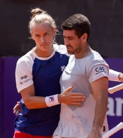 Los brasileños se impusieron en el Lawn Tennis