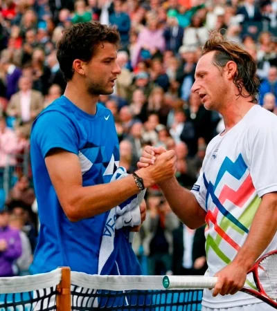 Sintonía de talentos: David Nalbandian y Grigor Dimitrov, dos de los jugadores con mejor técnica en la historia reciente, unen fuerzas en el circuito