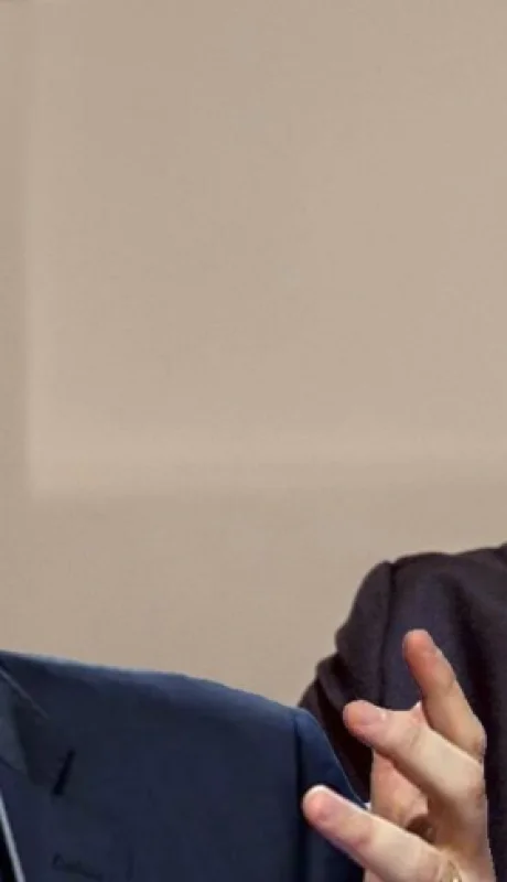 Javier Milei y Struzenegger