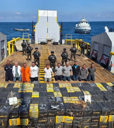 Operativo contra el narcotrafico en El Salvador